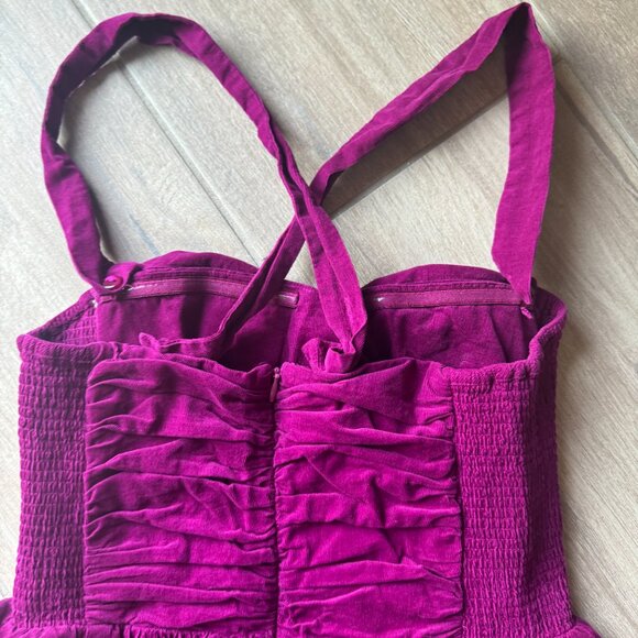 Anthropologie HD in Paris Magenta Sleeveless Dress | Women’s Size 4 - Picture 6 of 8